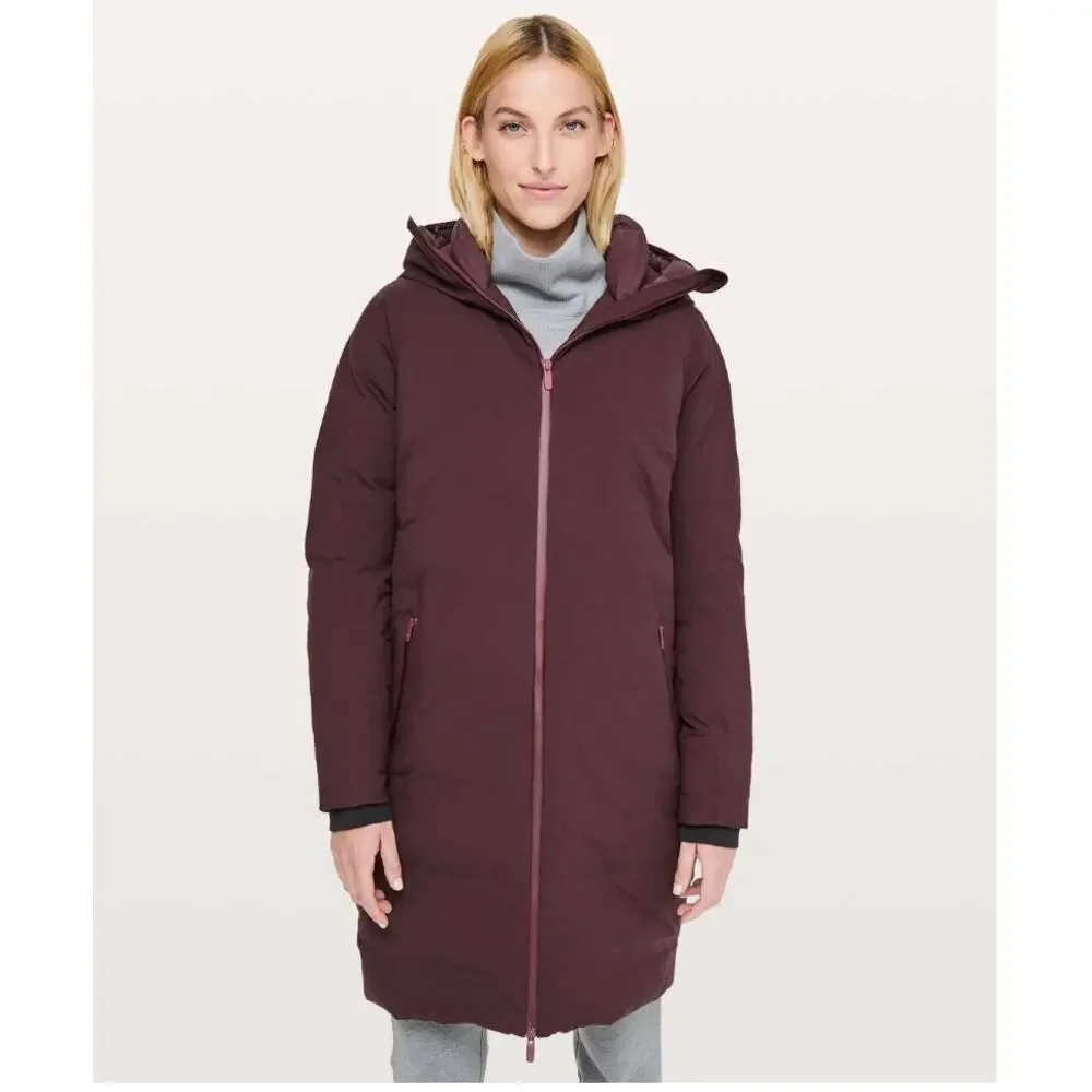 Lululemon‎ Slush Hour Parka Cassis Size 6